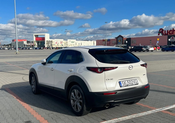 Mazda CX-30 cena 114000 przebieg: 65000, rok produkcji 2021 z Gliwice małe 37